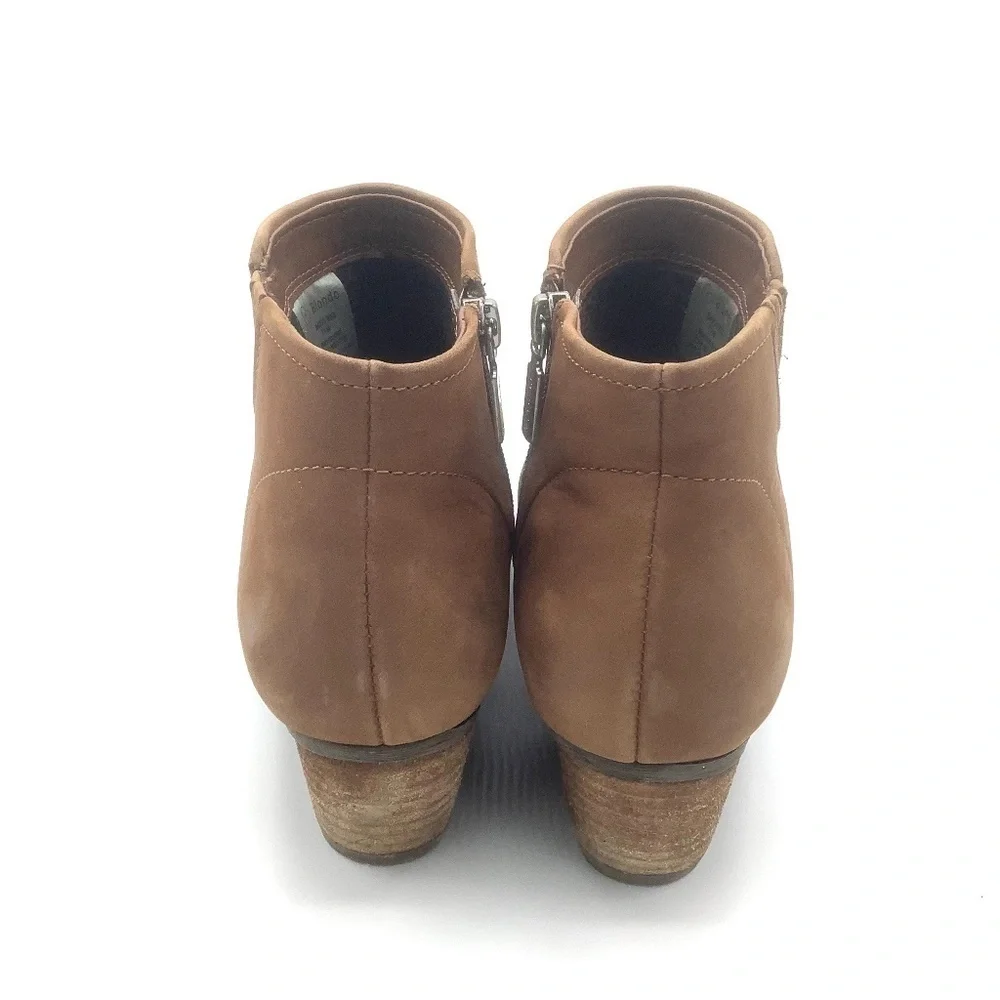 Blondo Valli 2.0 Waterproof Leather Bootie‎ Cognac Size 7.5M